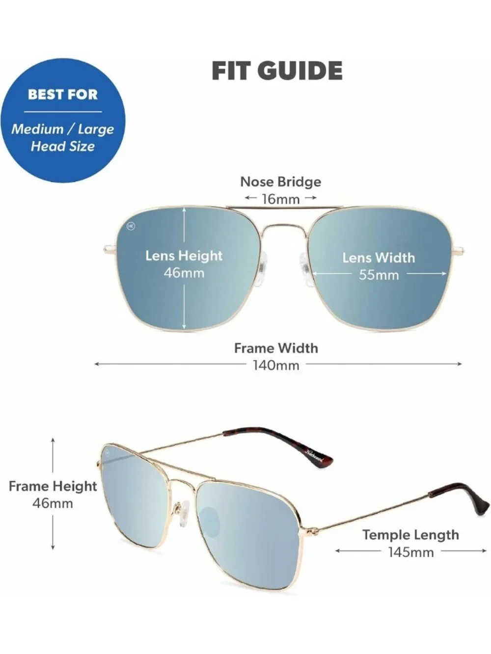 Stylish Polarized Navigator Sunglasses for Men & Women - UV Protection, Great